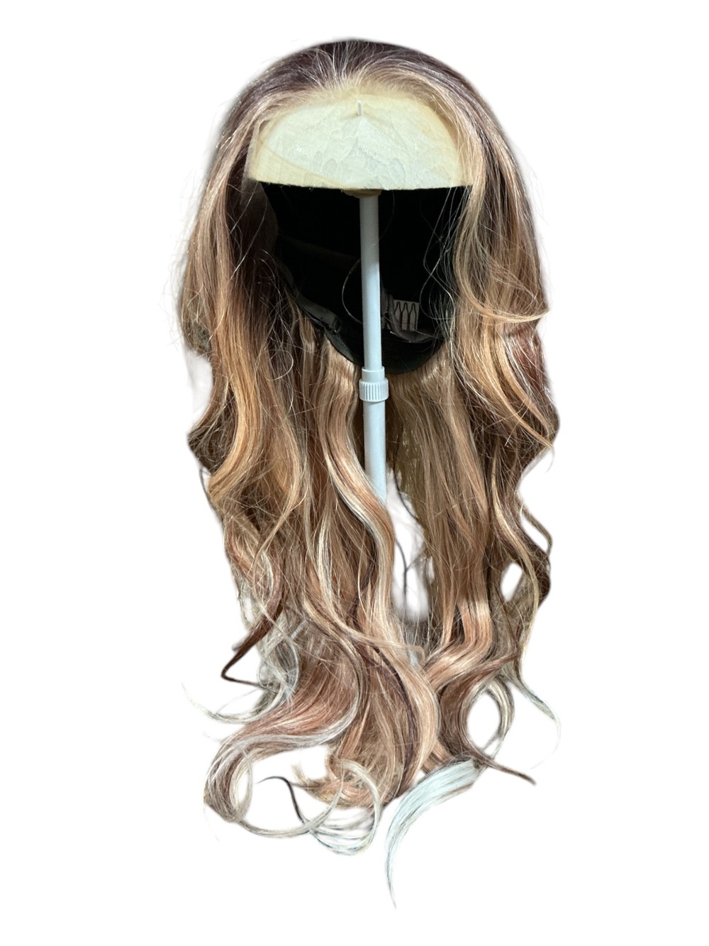 CSC Nakia. Premium Long Wavy Lace Front Wig - Blonde with Highlights
